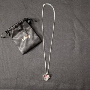 Disney Parks Minnie Mouse Bow Necklace